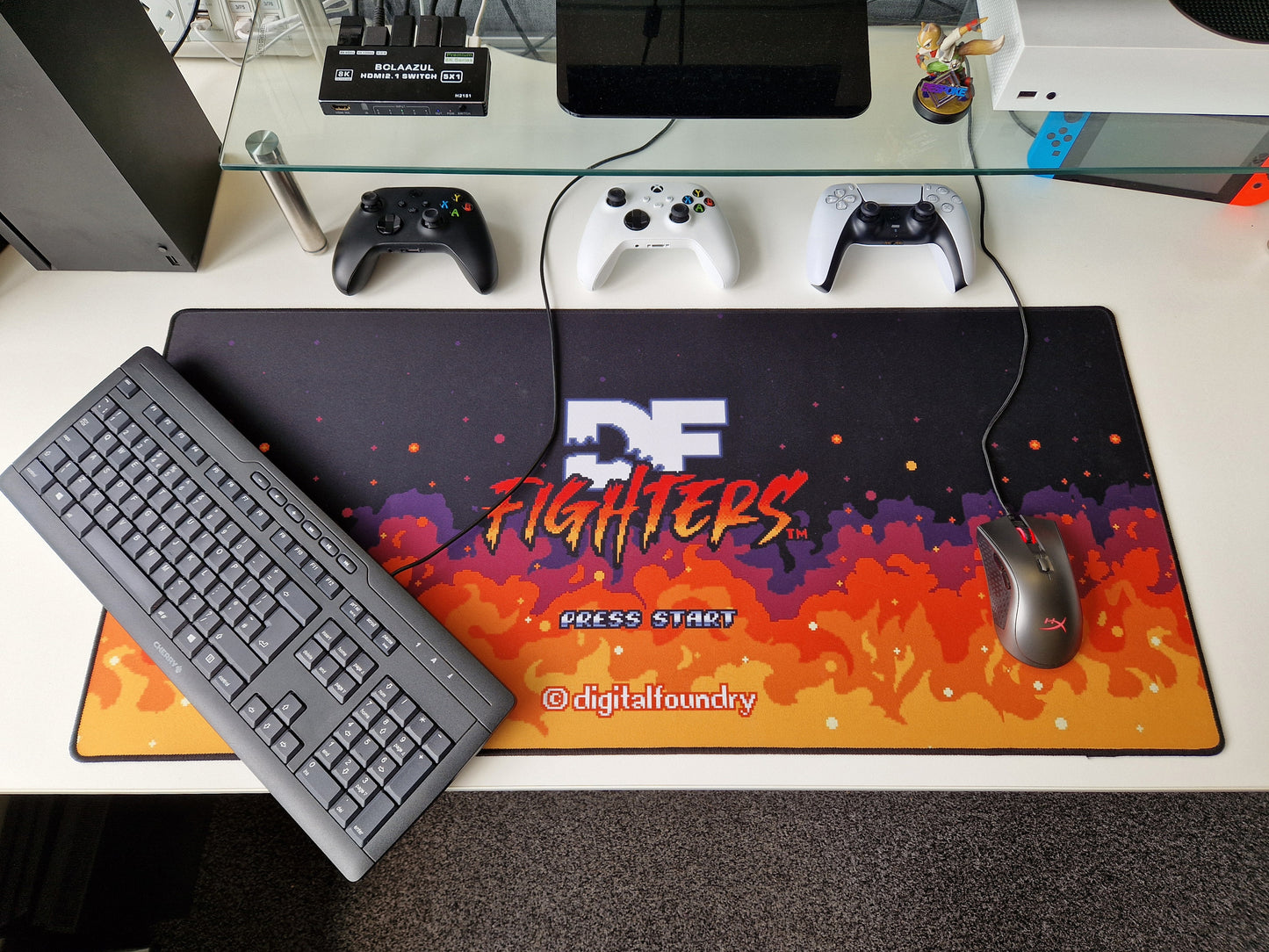 DF Fighters XXL Gaming Mousepad