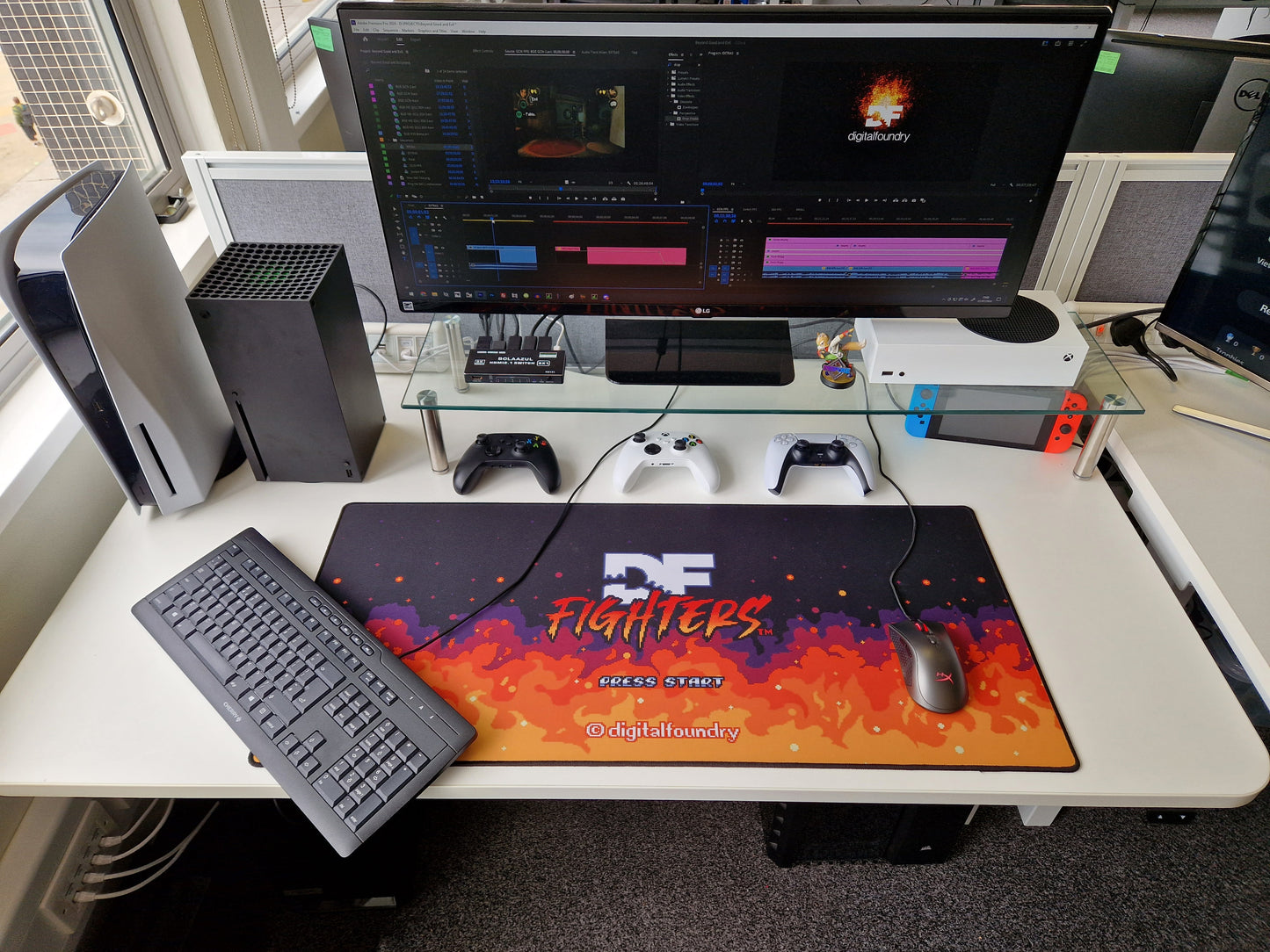 DF Fighters XXL Gaming Mousepad