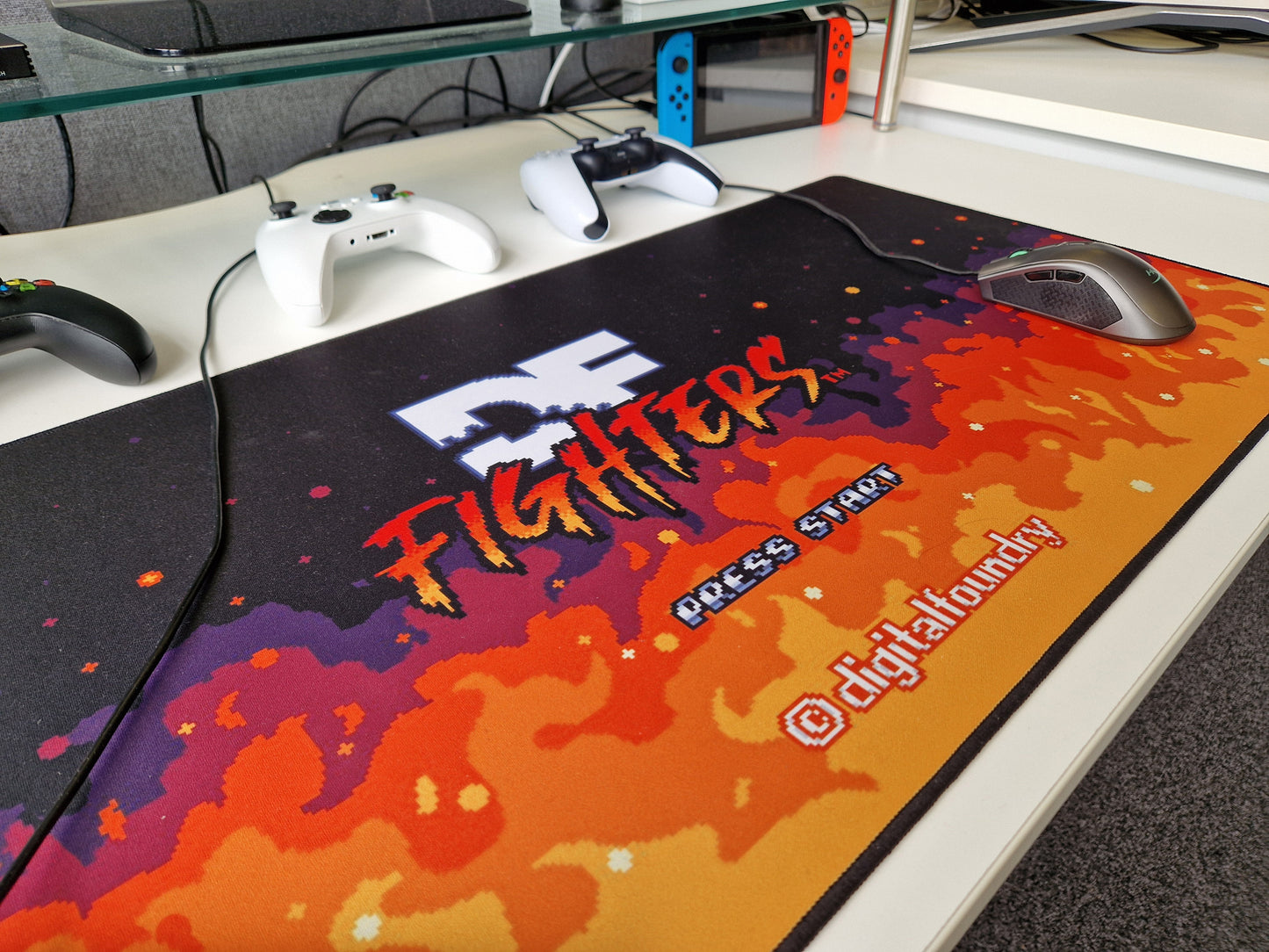 DF Fighters XXL Gaming Mousepad