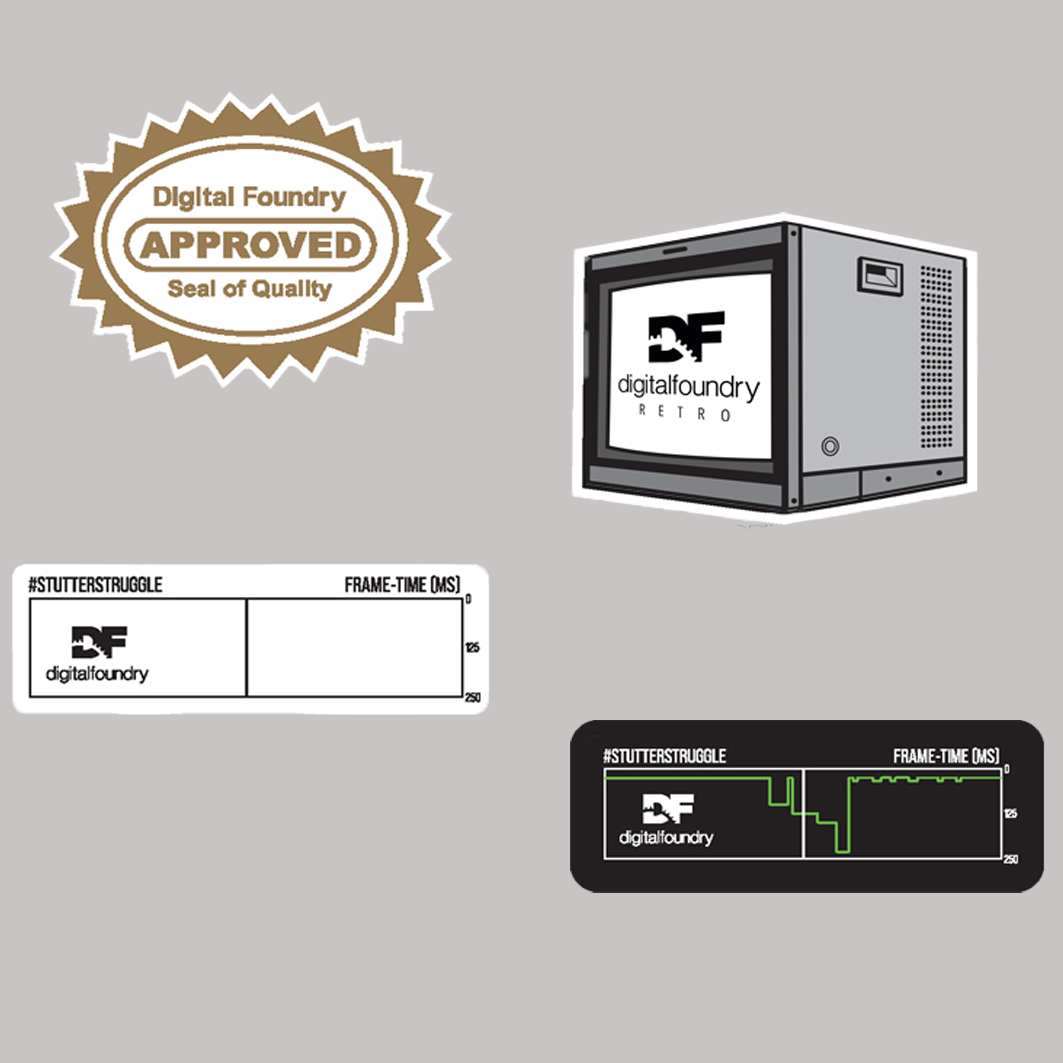 Digital Foundry Sticker Pack